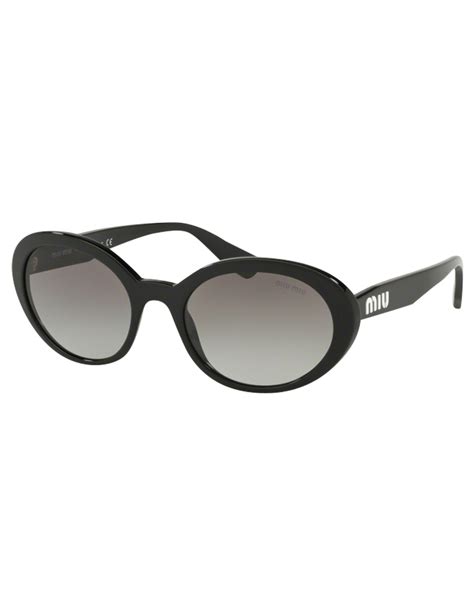 miu miu sonnenbrille schwarz weiss